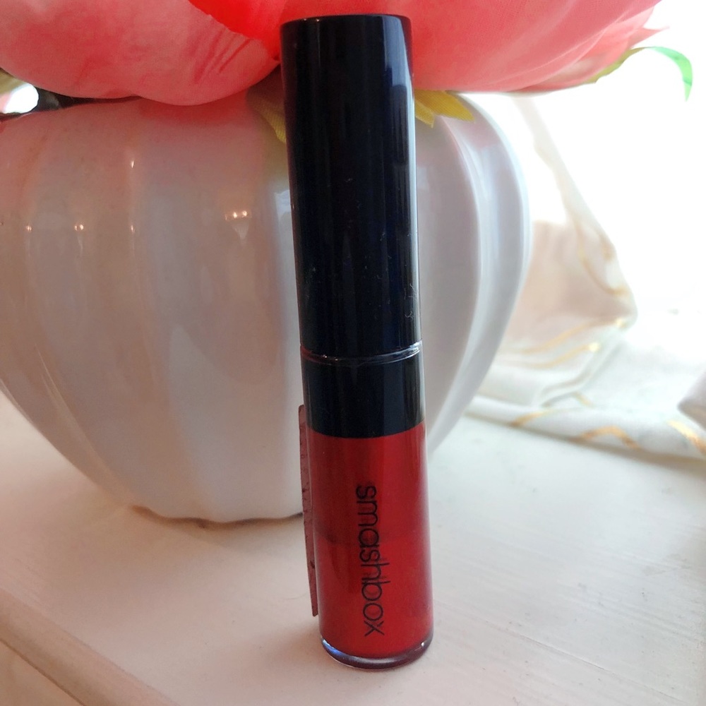 SOLD Smashbox travel size Be Legendary liquid metal lipgloss in Crimson Chrome